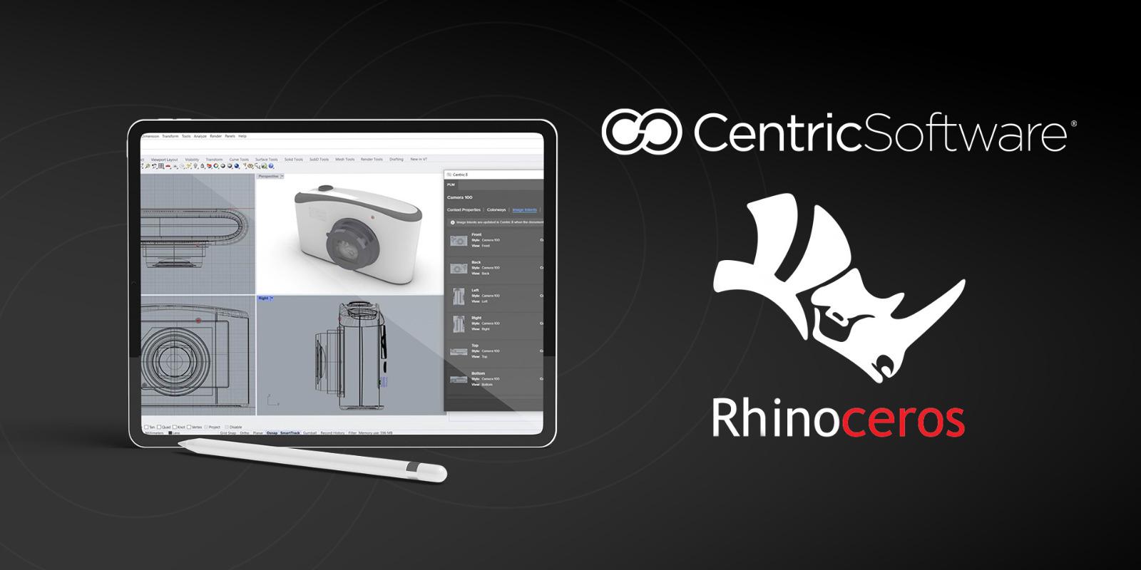 Centric Software Teams Up with Rhino 3D to Supercharge Design Featured